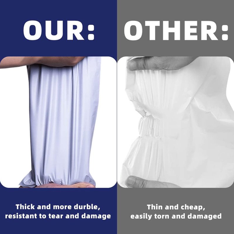 Large Poly Mailers 14.5x19 Inch Waterproof Tear-Proof Shipping Bags Bulk Pack