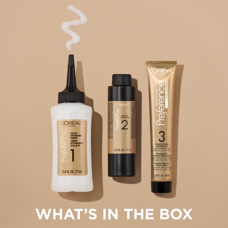 Permanent Hair Color Kit - Multiple Shades & Sizes Available