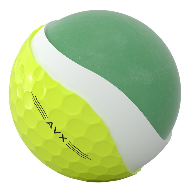 Titleist AVX Golf Balls 12 Pack - Yellow (2026) Variation