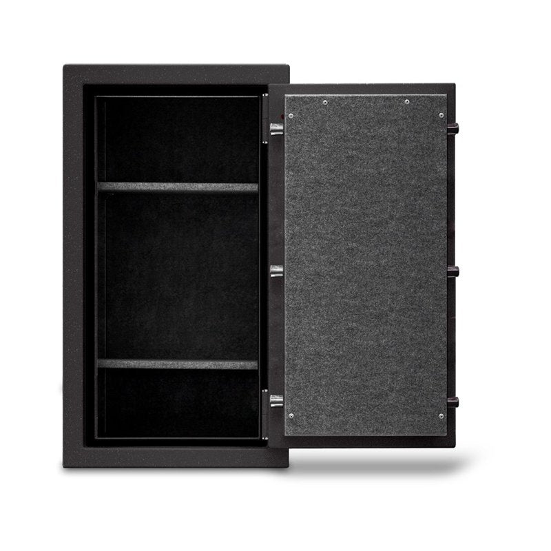 Fire & Burglary Safe with Lock and USB Power Strip - All Steel Security Safe