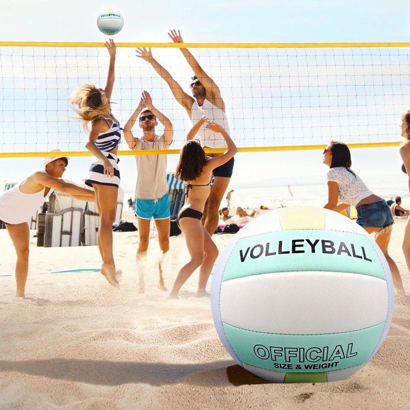 Official Size Soft Beach Volleyball for Indoor & Outdoor Play