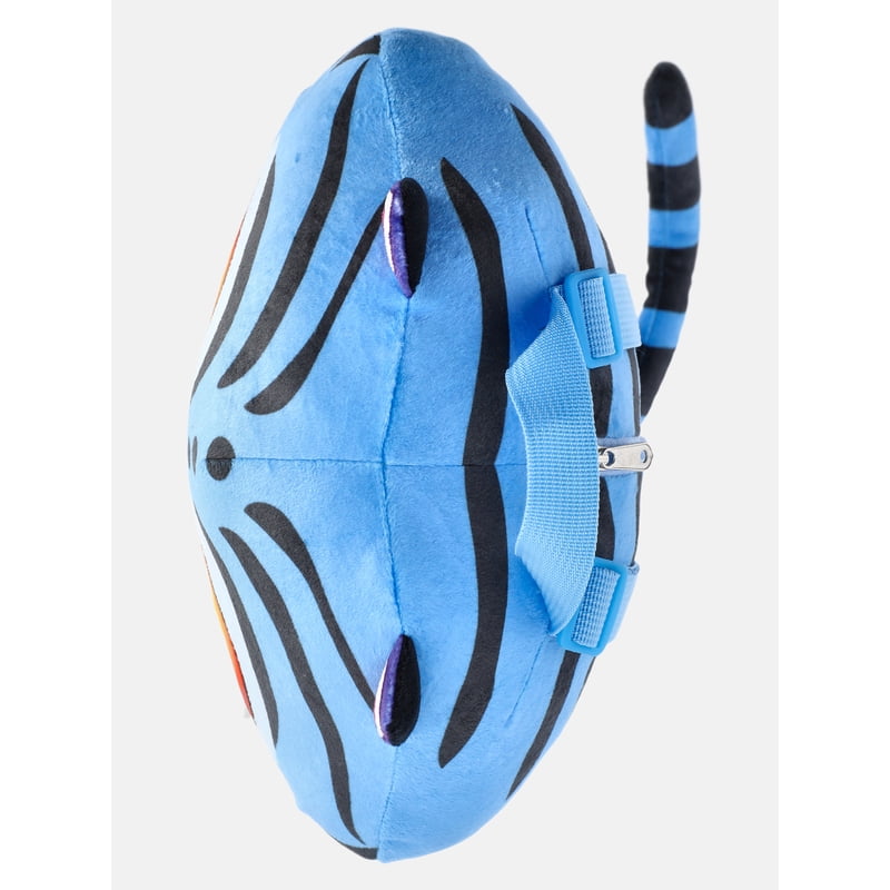 Kids Plush Tiger Backpack 12.5-inch Derpy Tiger School Bag for Girls