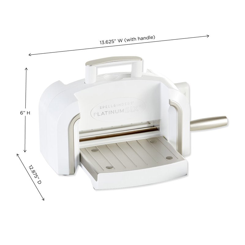 Spellbinders Platinum 6.0 Die Cutting & Embossing Machine with Exclusive Die Set