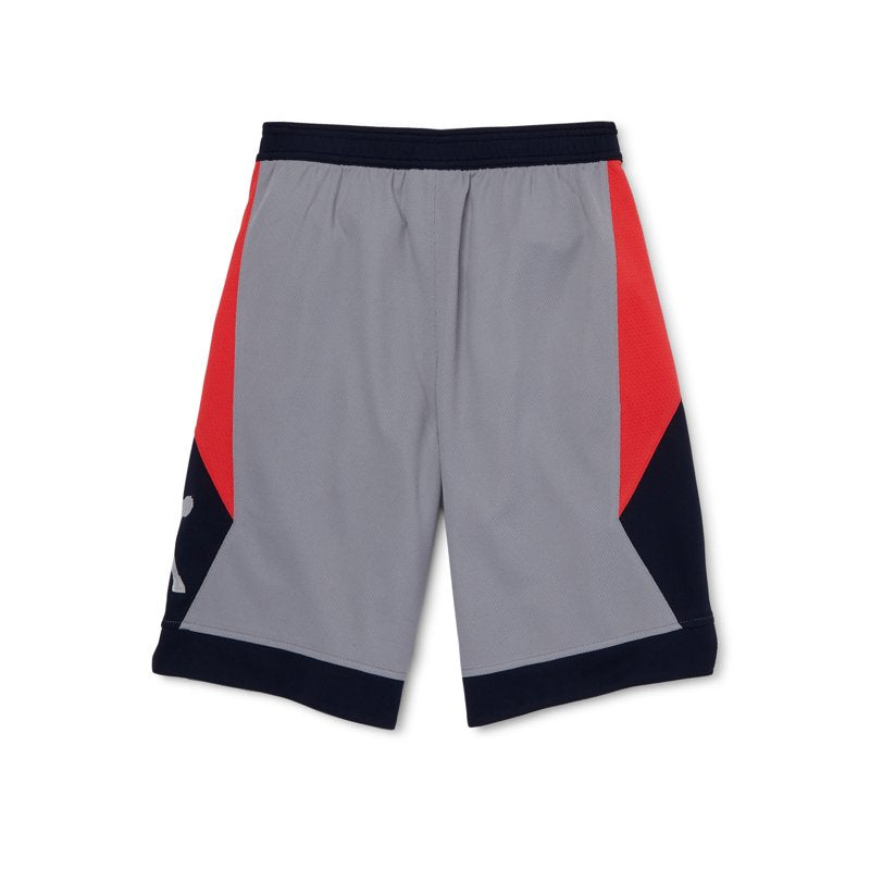 Youth Basketball Shorts for Boys 4-18 with Elastic Waist & Mesh Design