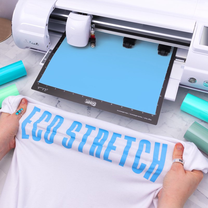 EcoStretch Heat Transfer Vinyl for Garments - White 60"