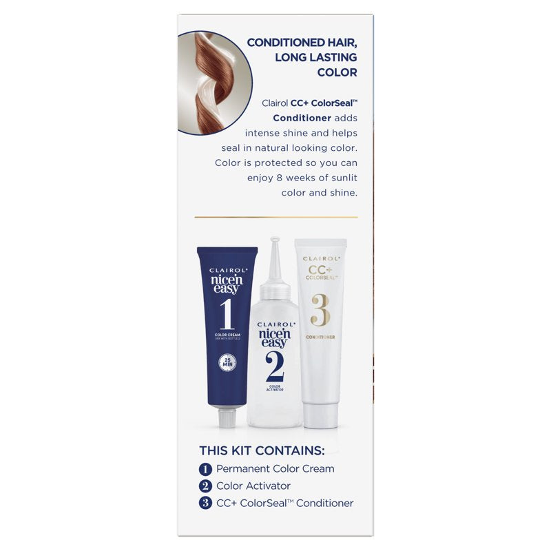 Permanent Hair Color Cream - Multiple Shades - 1 Application