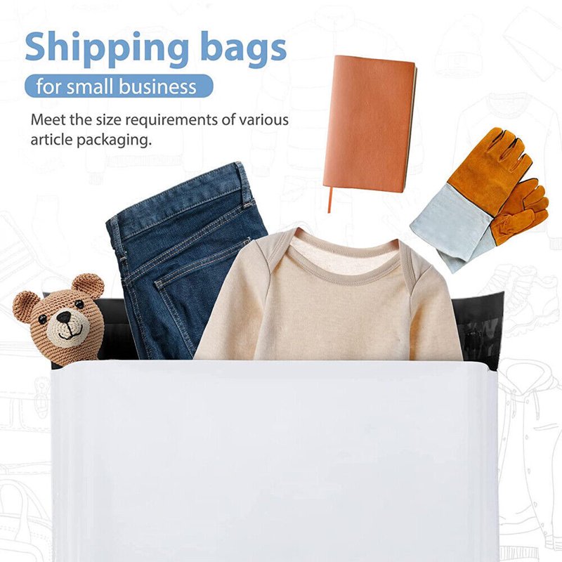 Plastic Poly Mailers Shipping Envelopes Self Sealing Waterproof Bags Bulk Pack
