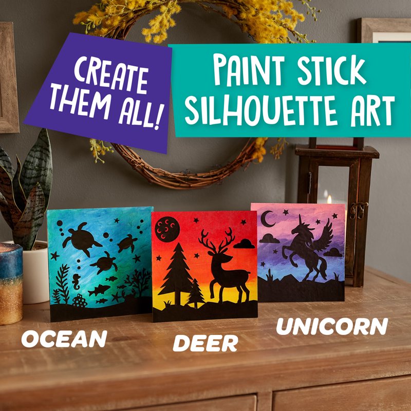 Crayola Washable Paint Sticks Assorted Colors - Mess-Free Kids Paint Set