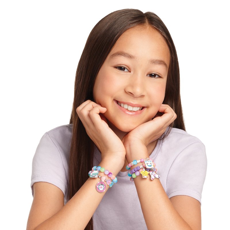 DIY Bead Jewelry Kit with Spin & Clean Beads for Kids 8+