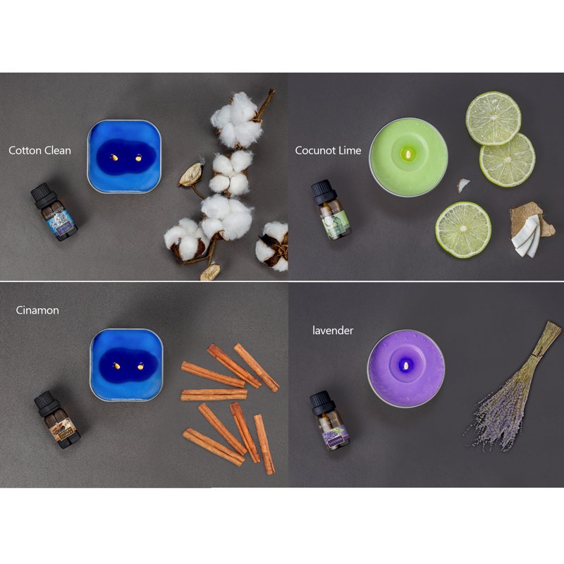 DIY Candle Making Kit with Soy Wax, Tins, Scents & Supplies for Beginners