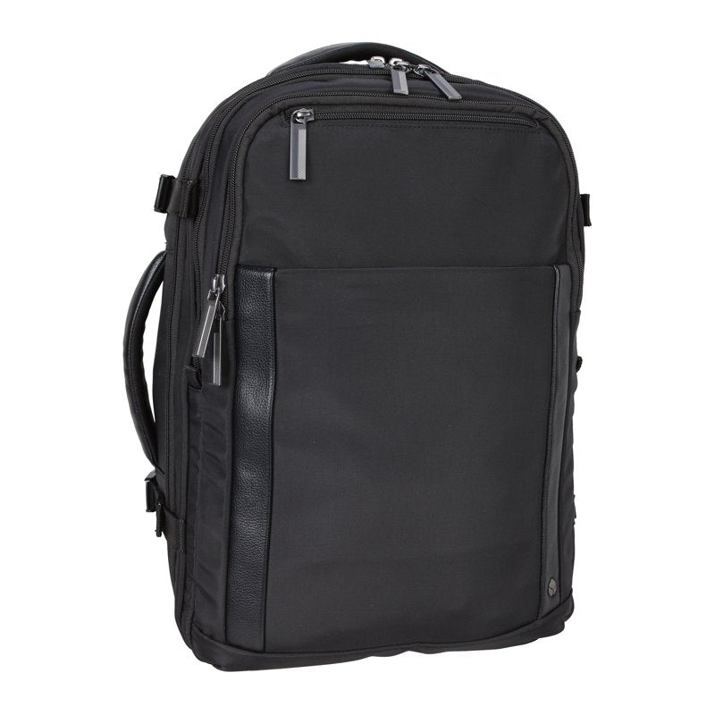 Recycled Nylon Travel Backpack with Laptop Sleeve - 18 Inch, Multiple Colors