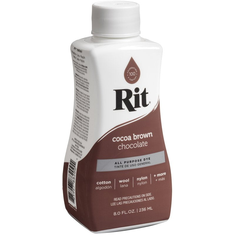 Liquid Fabric Dye 8oz Cocoa Brown Multipack of 3 - Clothing & Home Decor