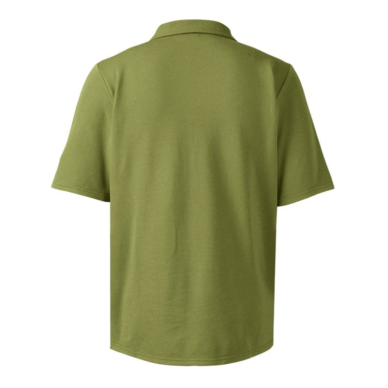 Men's Performance Golf Polo Shirt Moisture Wicking Casual Short Sleeve