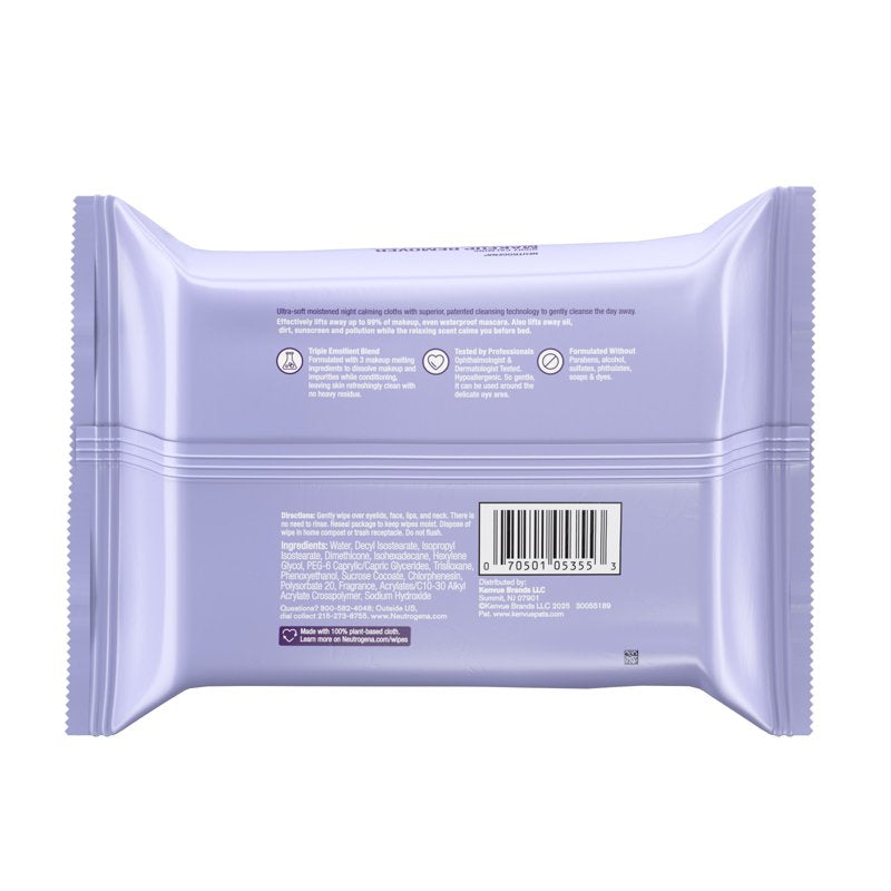 Makeup Remover Wipes for Face & Eyes - Hypoallergenic & Gentle Cleansing