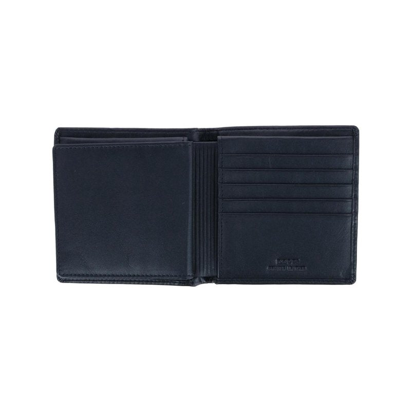 Men's Leather Convertible Card Wallet with Removable Card Case - Black & Brown Options