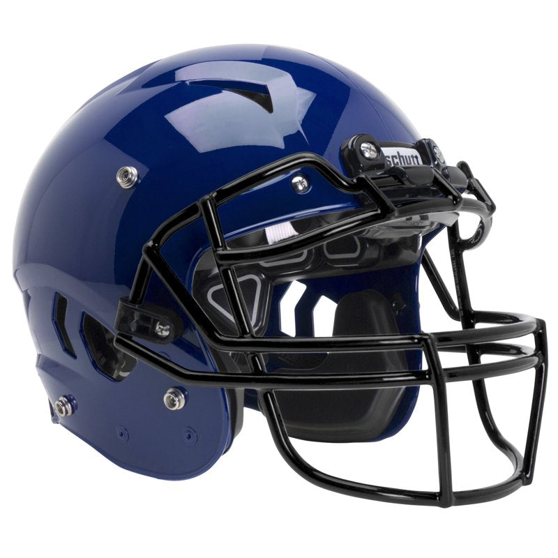 Youth Football Helmet with Impact Absorption & Ventilation - Size S, Cardinal