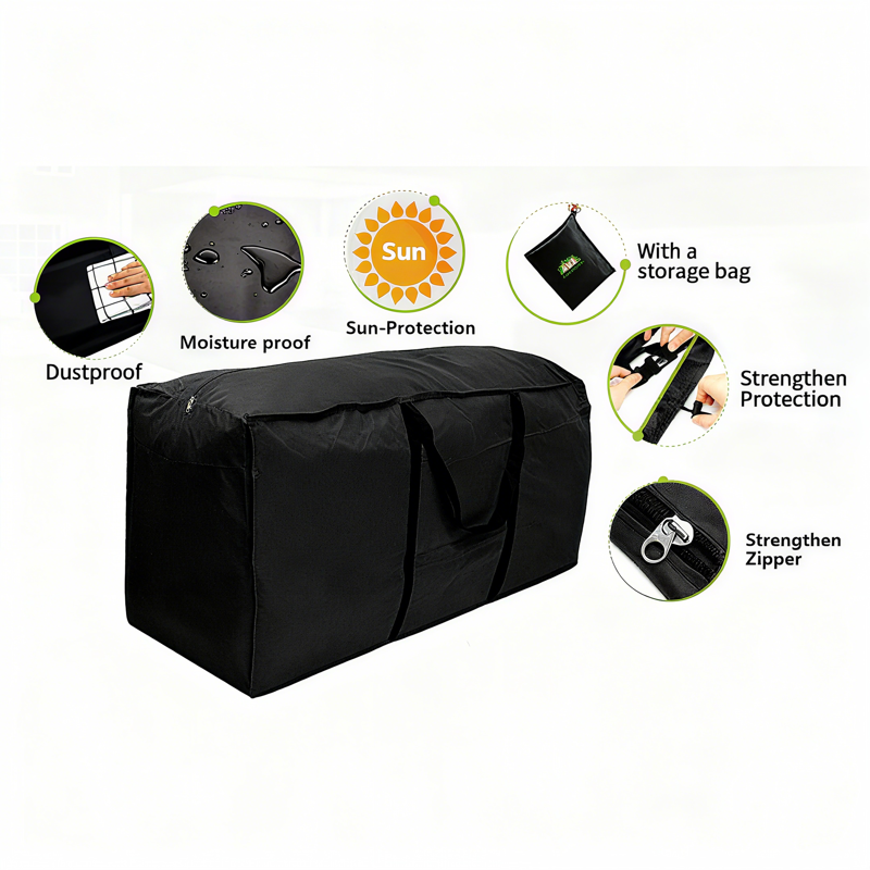 Christmas Tree Storage Bag 4 Ft Water-Resistant Holiday Organizer with Handles