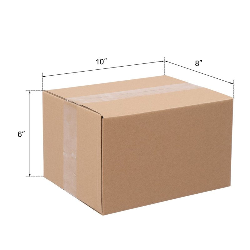 Pack of 50 Shipping Mailer Boxes - Corrugated Cardboard Packing Boxes