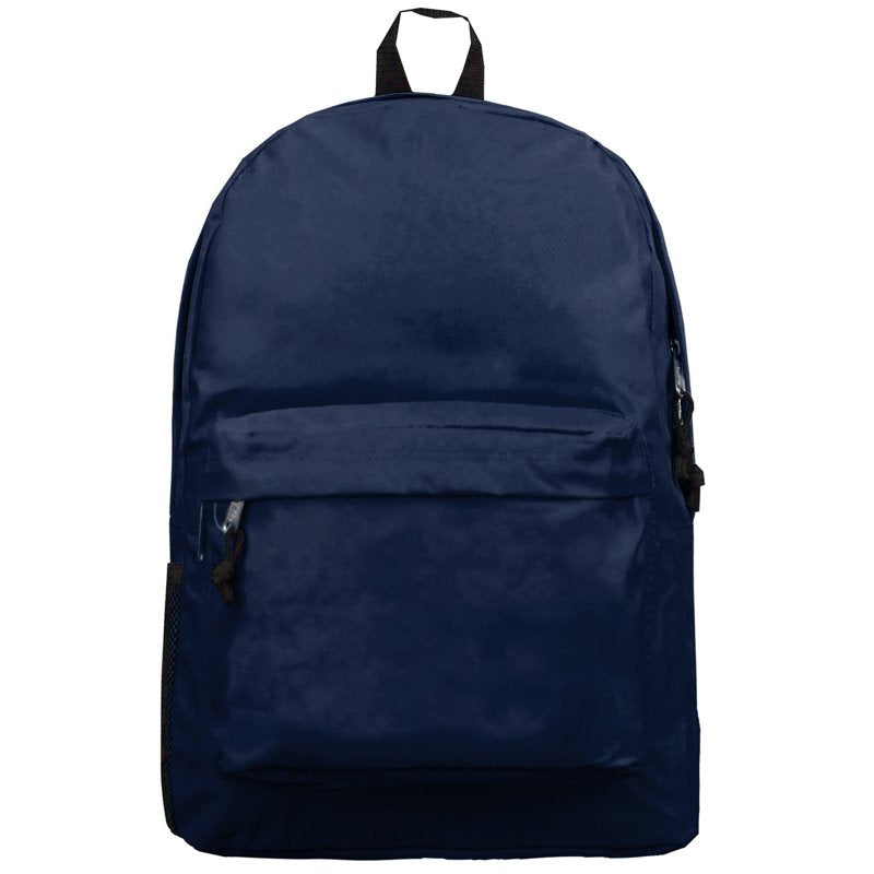 Unisex 18-Inch School Backpack with Padded Straps and Multiple Compartments