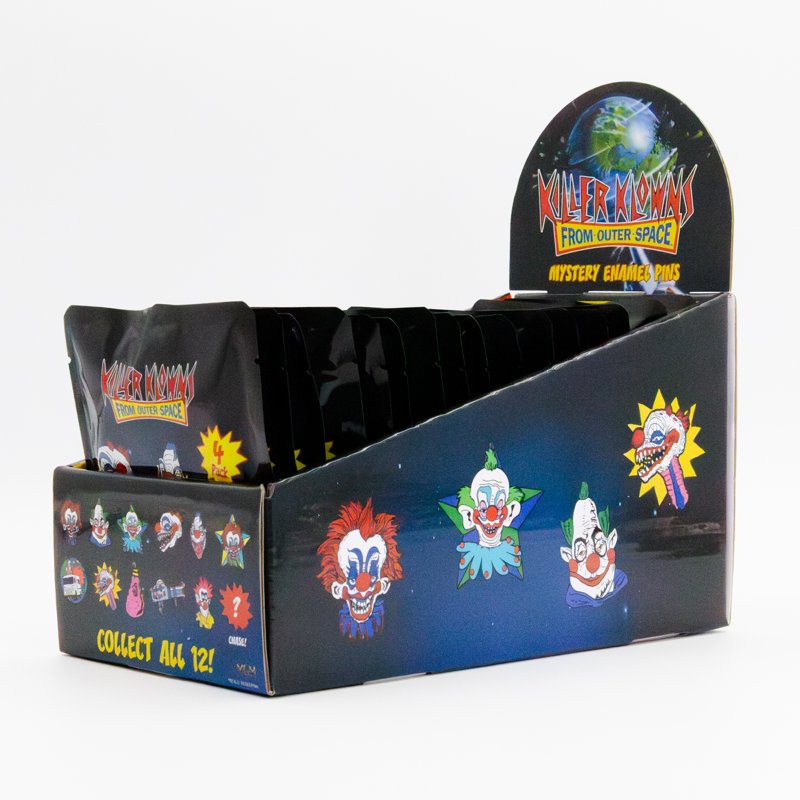 Killer Klowns Enamel Pins Blind Pack Collectible Pin Set