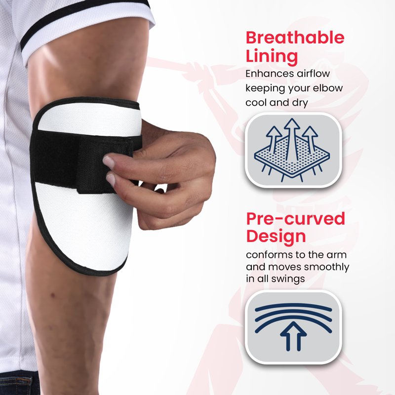 Baseball & Softball Elbow Guard Youth & Adult Impact Shield Protection
