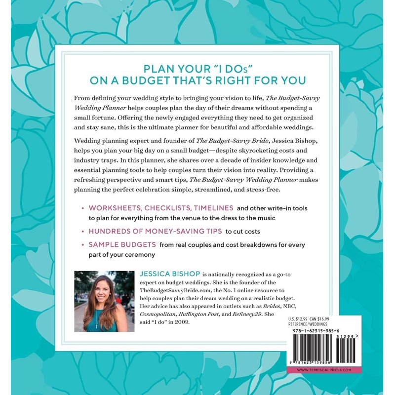 Budget Wedding Planner & Organizer Book - Bride's Planning Guide