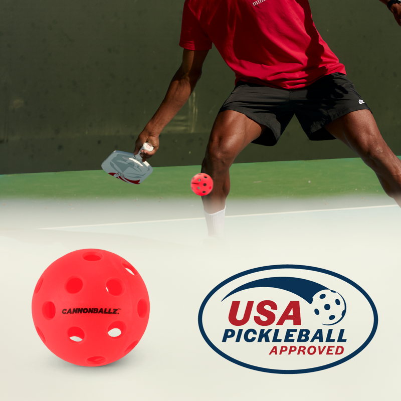 Mint Indoor Pickleballs 26-Hole 4 Pack - USA Pickleball Approved, Variation 4