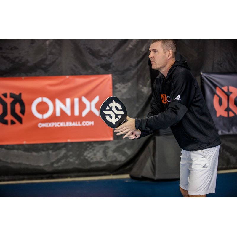 ONIX Recruit Pickleball Starter Set for All Ages and Levels - 2 Paddles + 2 Balls, Black (Variation 1)