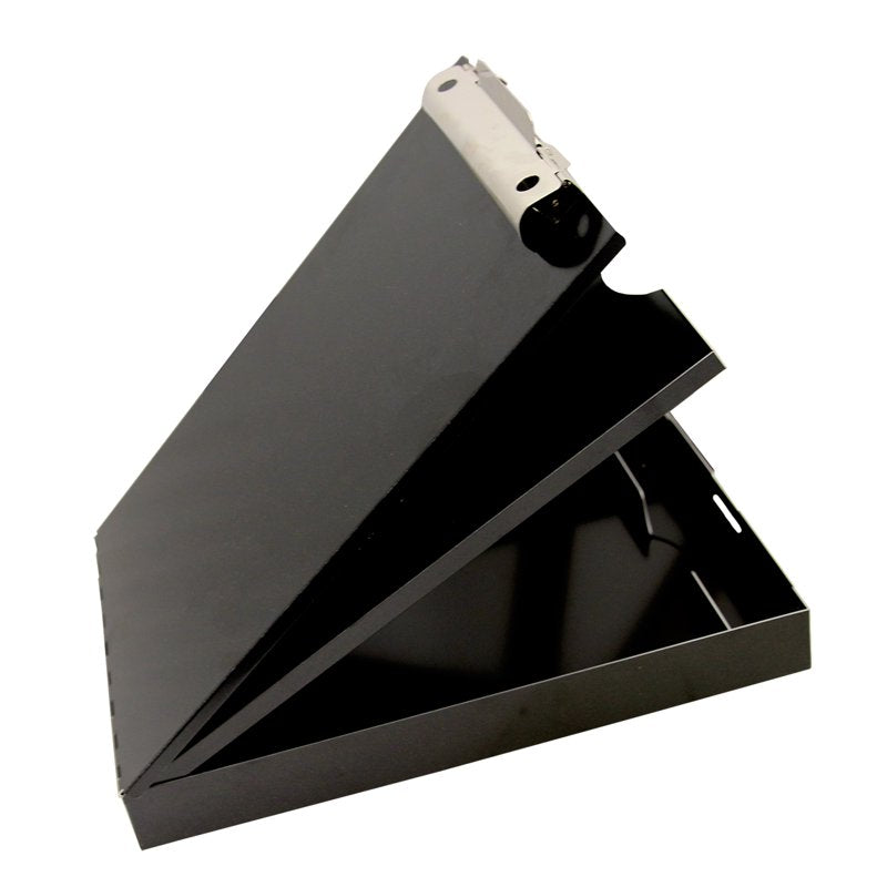 2-Tier Metal Clipboard with High Capacity Clip & Document Storage