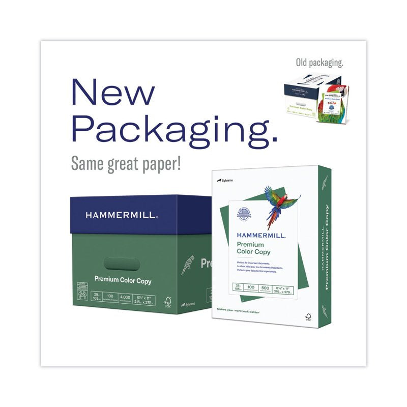 Hammermill Copy Paper 8.5x14 Photo White 28 lb 500 Sheets Ream