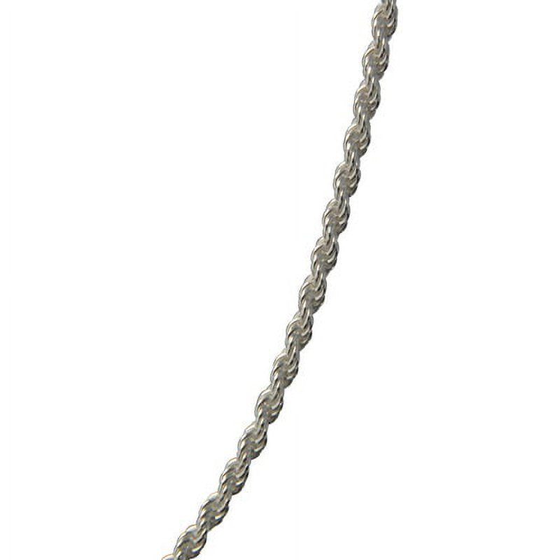 Women's Sterling Silver Rope Necklace - Solid 925 Italian Craftsmanship