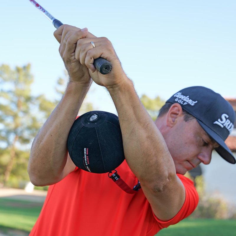 Golf Training Aid Tour Striker Smart Ball – Portable Arm-Body Sequencing Trainer