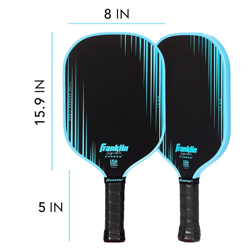 Blue Franklin Sports Signature Series Pro Pickleball Paddle, 13mm Core