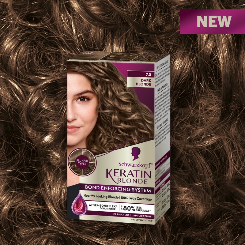 Permanent Hair Dye Kit for Blonde Hair Lightening and Toning