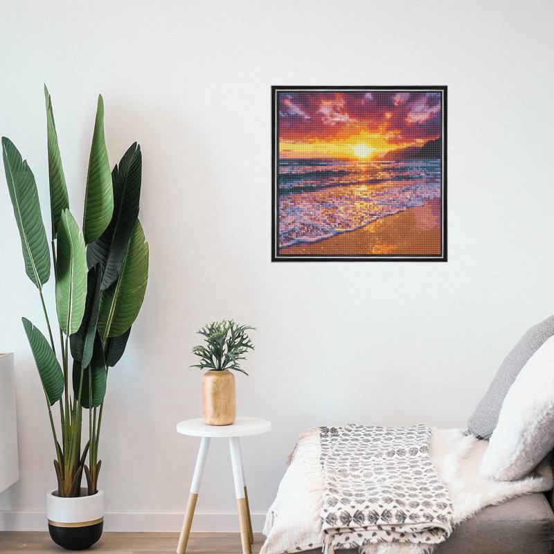 DIY Diamond Art Painting Kit with High-Quality Rhinestones for Adults & Kids