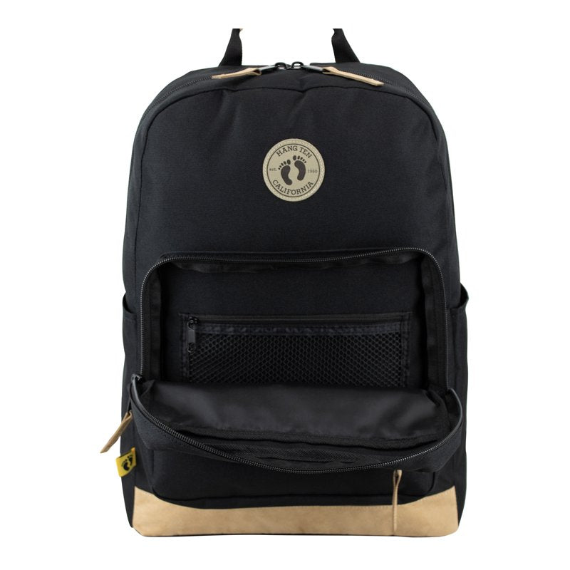 Hang Ten Breaker Backpack - Water-Resistant School & Travel Bag