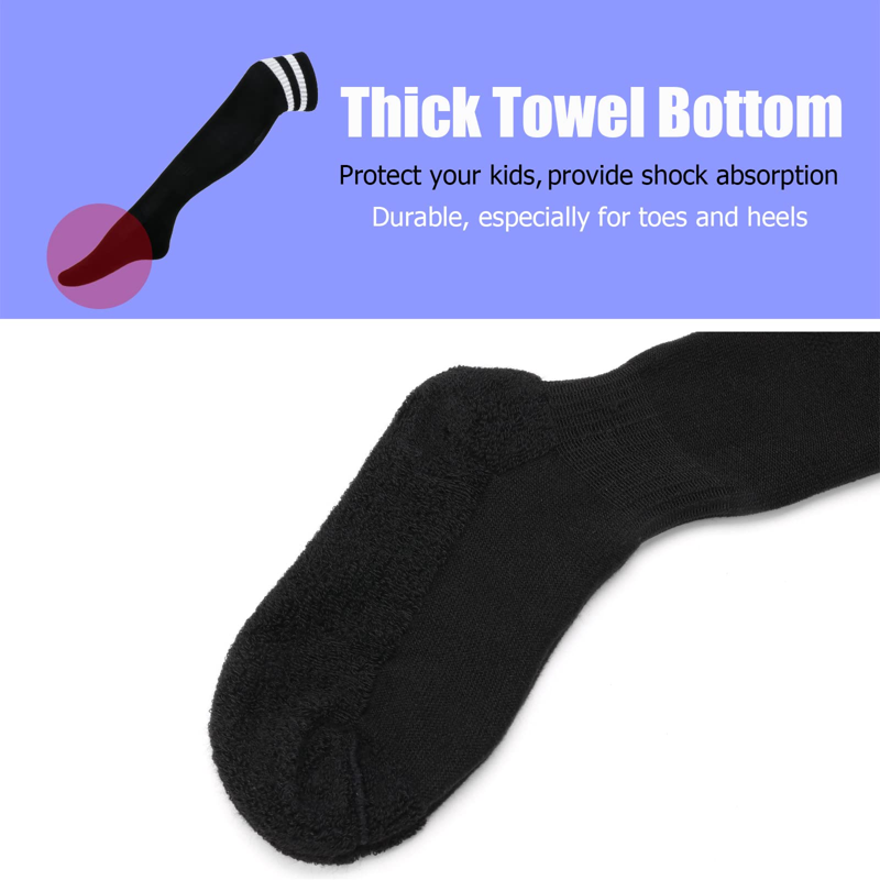 Kids & Adult Soccer Socks - Knee High Football Sports Team Socks