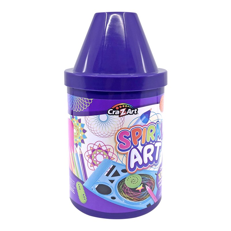 Travel Spiral Art Set for Kids - Creative Geometric Drawing Kit