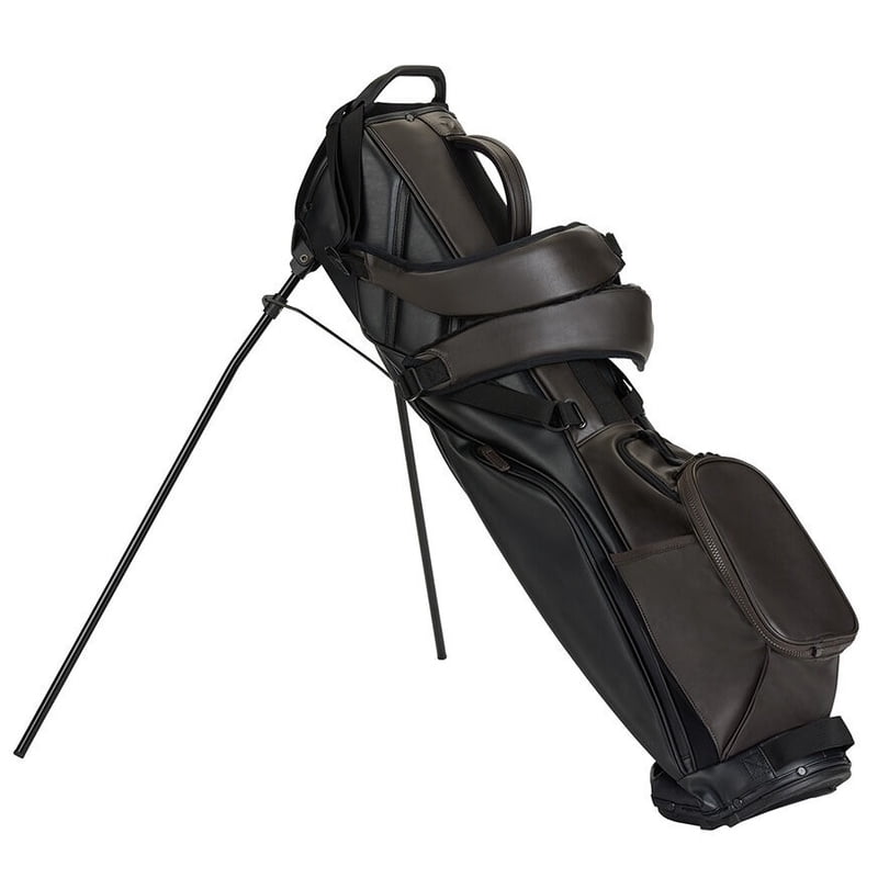 TaylorMade FlexTech Carry Premium Stand Bag - Black/Brown (Variation: Black/Brown)