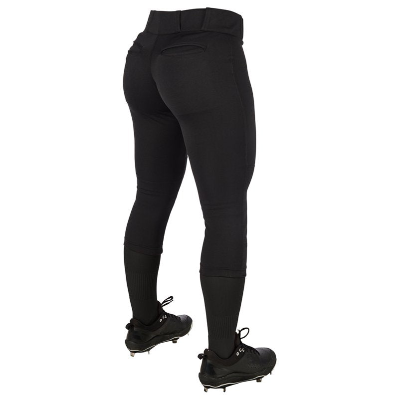 Fastpitch Softball Pants Men’s Low-Rise Tapered Leg with Reinforced Knees