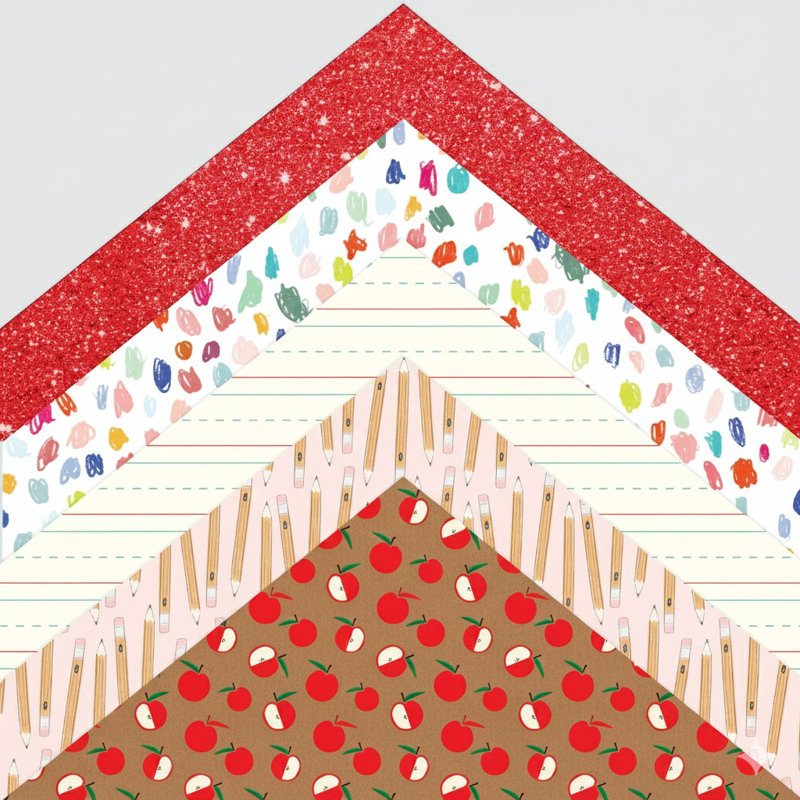 School Paper Pad 12x12 Inches 50 Sheets Kids Classroom Craft Supplies