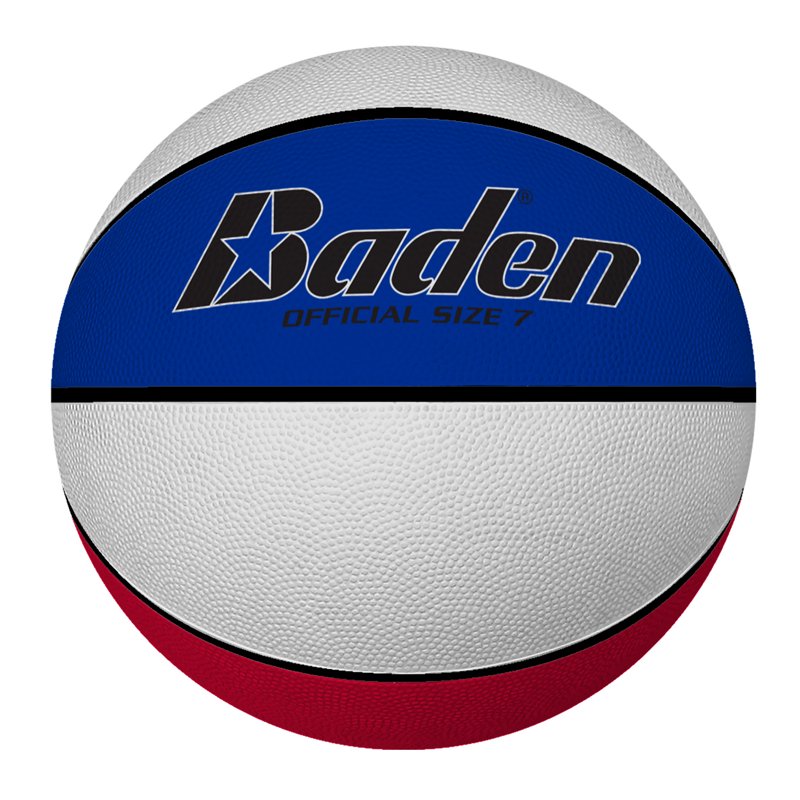 Rubber Basketball - Official Size 29.5" & Intermediate 28.5" Indoor & Outdoor Play