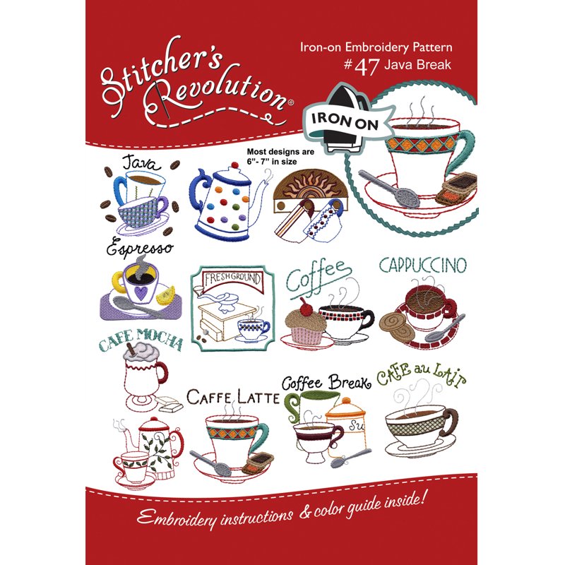 Embroidery Transfer Patterns Pack - 12 Designs for Needlecrafts