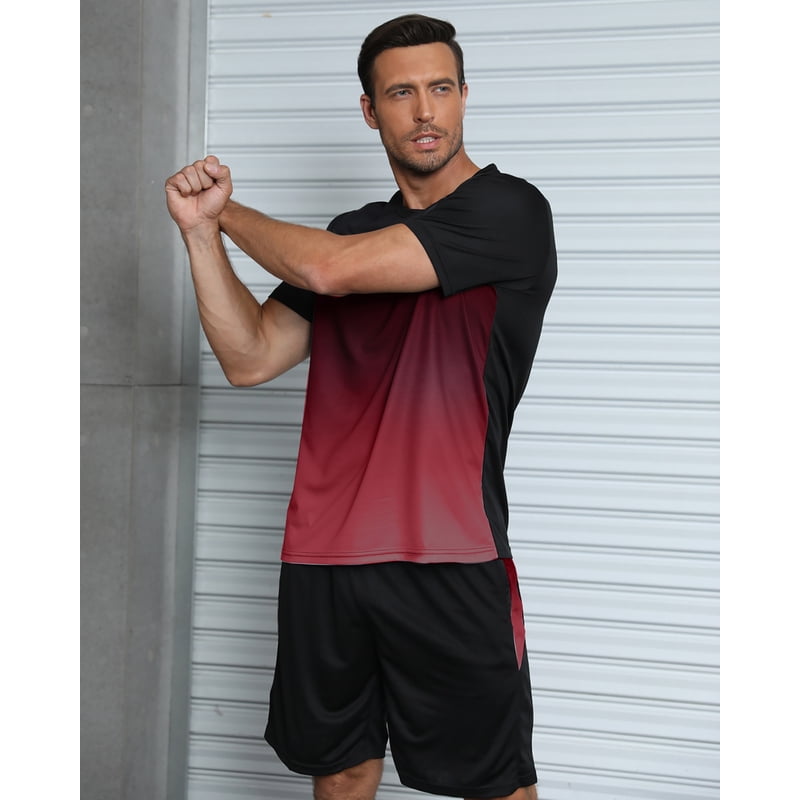 Men's 3-Piece Workout & Sportswear Set - Breathable, Quick-Dry Active Apparel