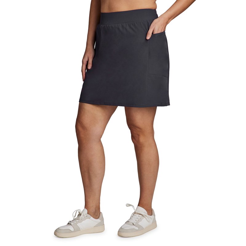Women's Plus Size Active Skort with Pockets and Inner Bike Shorts - Lightweight, Quick-Drying Athletic Wear