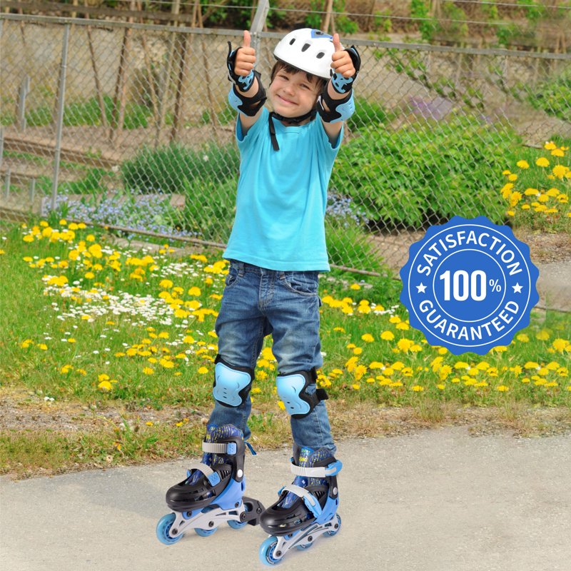 Adjustable Toddler Inline Skates for Kids - Durable & Comfortable Roller Blades