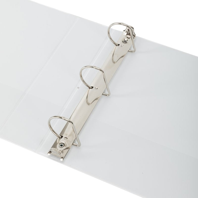 Durable View Binder with 2-Inch Rings for 520 Sheets - White