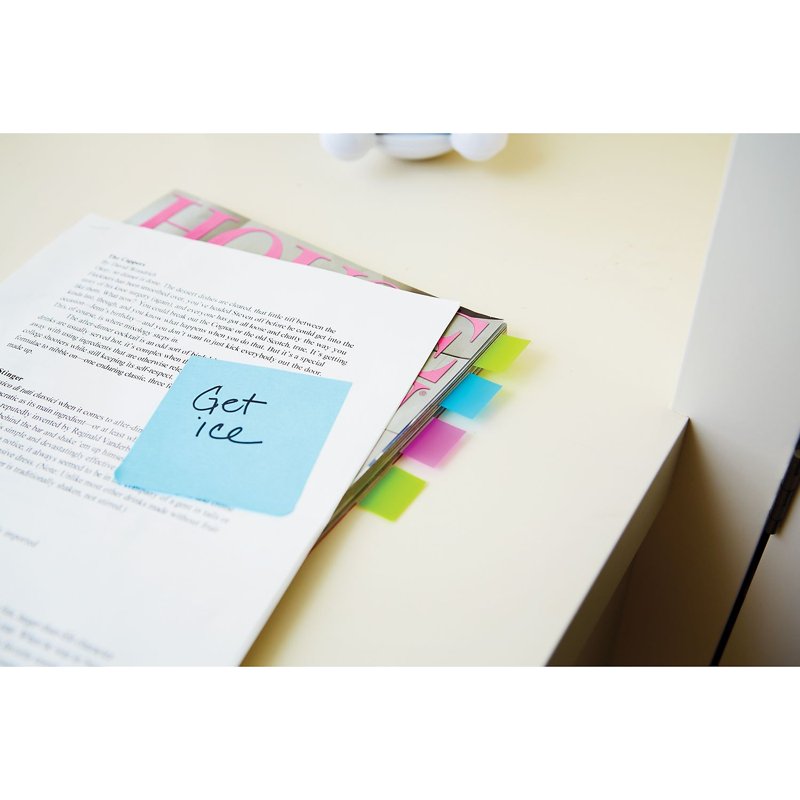 Post-it Flag Set - Bright Colors, 1 x 1-3/4 Inch, 2400 Flags in Bulk