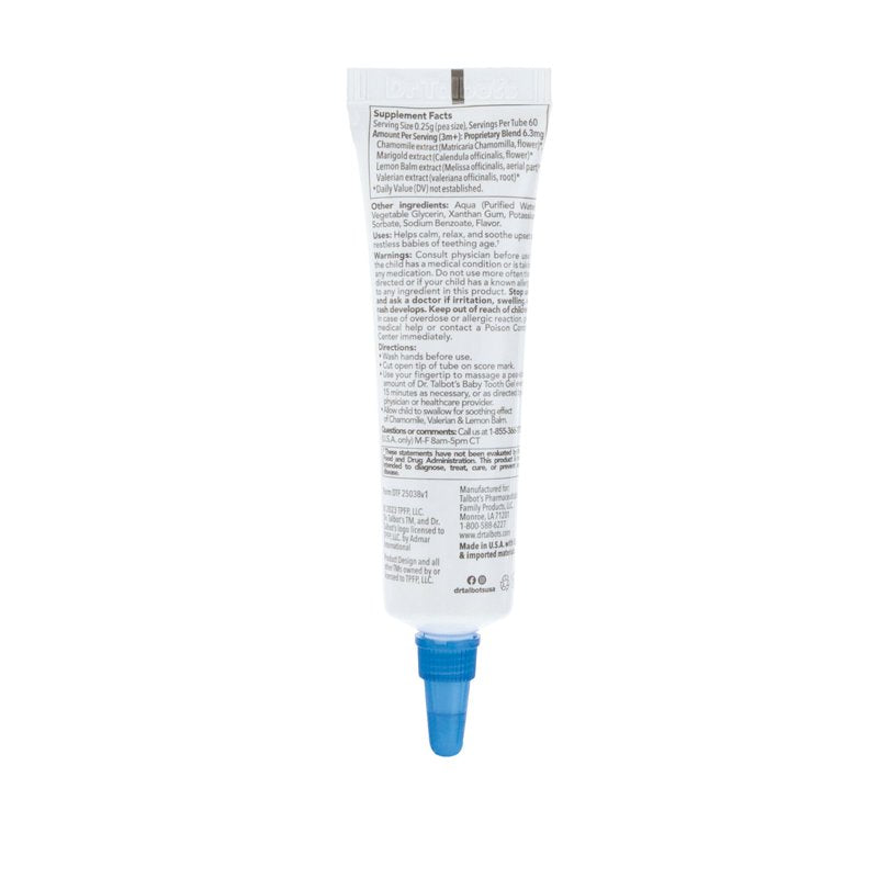 Baby Teething Gel Pack for Day & Night Relief - Natural Ingredients