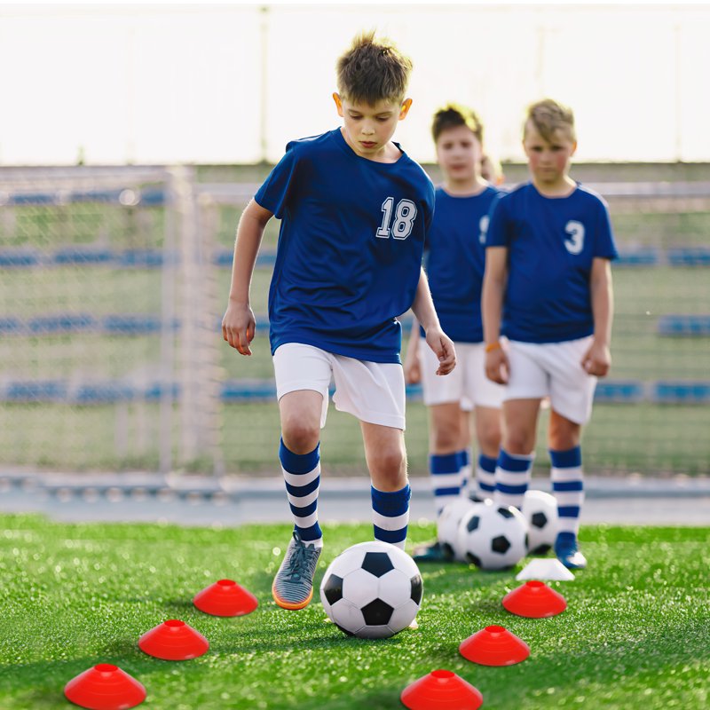 Vipuse 4x3ft Portable Soccer Goals – 2-Pack with Black Variation for Kids & Youth